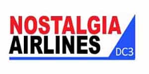 Nostalgia Airlines Logo  Las Vegas Nevada